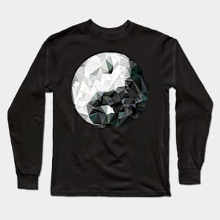 Yin yang Contour Long Sleeve T-Shirt